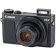 Canon PowerShot G9 X Mark II Compact Digital Camera w/ 1 Inch Sensor and 3inch LCD - Wi-Fi, NFC, & Bluetooth Enabled (Black)