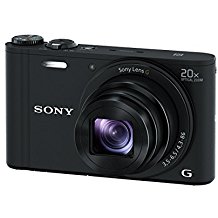 Sony DSCWX350 18 MP Digital Camera (Black)