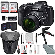 Nikon COOLPIX B700 4K Wi-Fi Digital Camera, with Total of 48GB along with Deluxe Bundle and Xpix Cleaning Accessory Kit